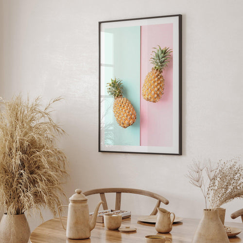 Pineapple Pop Art Print-PRINT-Olive et Oriel-Olive et Oriel-Buy-Australian-Art-Prints-Online-with-Olive-et-Oriel-Your-Artwork-Specialists-Austrailia-Decorate-With-Coastal-Photo-Wall-Art-Prints-From-Our-Beach-House-Artwork-Collection-Fine-Poster-and-Framed-Artwork