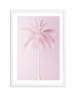 Pink Palm Art Print-PRINT-Olive et Oriel-Olive et Oriel-A5 | 5.8" x 8.3" | 14.8 x 21cm-White-With White Border-Buy-Australian-Art-Prints-Online-with-Olive-et-Oriel-Your-Artwork-Specialists-Austrailia-Decorate-With-Coastal-Photo-Wall-Art-Prints-From-Our-Beach-House-Artwork-Collection-Fine-Poster-and-Framed-Artwork