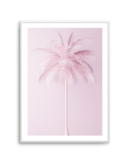Pink Palm Art Print-PRINT-Olive et Oriel-Olive et Oriel-A5 | 5.8" x 8.3" | 14.8 x 21cm-Unframed Art Print-With White Border-Buy-Australian-Art-Prints-Online-with-Olive-et-Oriel-Your-Artwork-Specialists-Austrailia-Decorate-With-Coastal-Photo-Wall-Art-Prints-From-Our-Beach-House-Artwork-Collection-Fine-Poster-and-Framed-Artwork