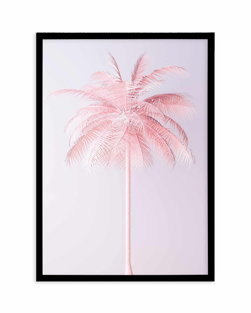 Pink Palm | The OG Art Print-PRINT-Olive et Oriel-Olive et Oriel-A5 | 5.8" x 8.3" | 14.8 x 21cm-Black-With White Border-Buy-Australian-Art-Prints-Online-with-Olive-et-Oriel-Your-Artwork-Specialists-Austrailia-Decorate-With-Coastal-Photo-Wall-Art-Prints-From-Our-Beach-House-Artwork-Collection-Fine-Poster-and-Framed-Artwork