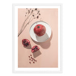 Pomegranates Art Print-PRINT-Olive et Oriel-Olive et Oriel-A5 | 5.8" x 8.3" | 14.8 x 21cm-White-With White Border-Buy-Australian-Art-Prints-Online-with-Olive-et-Oriel-Your-Artwork-Specialists-Austrailia-Decorate-With-Coastal-Photo-Wall-Art-Prints-From-Our-Beach-House-Artwork-Collection-Fine-Poster-and-Framed-Artwork