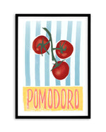 Pomodoro Art Print-PRINT-Olive et Oriel-Olive et Oriel-A5 | 5.8" x 8.3" | 14.8 x 21cm-Black-With White Border-Buy-Australian-Art-Prints-Online-with-Olive-et-Oriel-Your-Artwork-Specialists-Austrailia-Decorate-With-Coastal-Photo-Wall-Art-Prints-From-Our-Beach-House-Artwork-Collection-Fine-Poster-and-Framed-Artwork