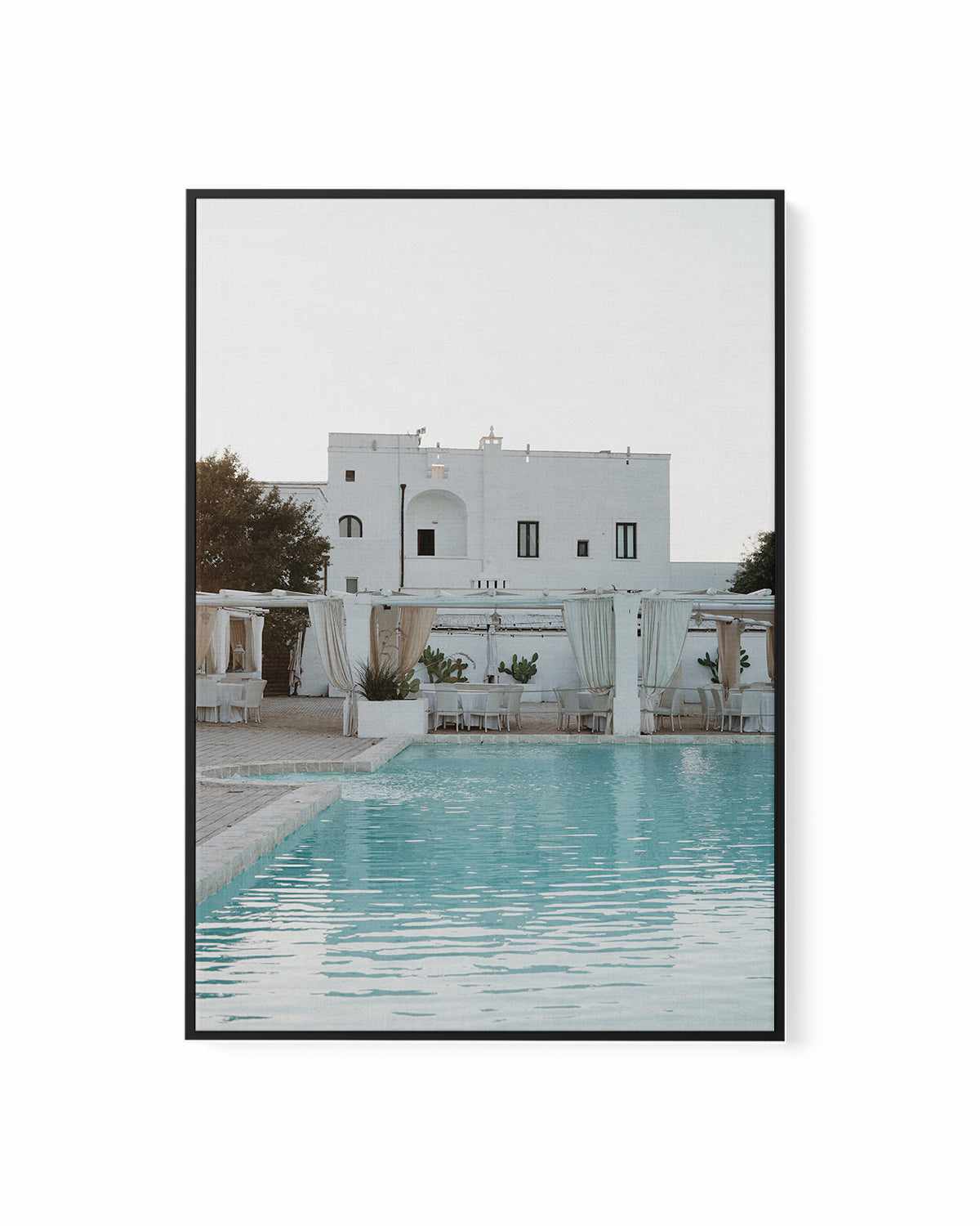 Poolside by Renee Rae | Framed Canvas Art Print