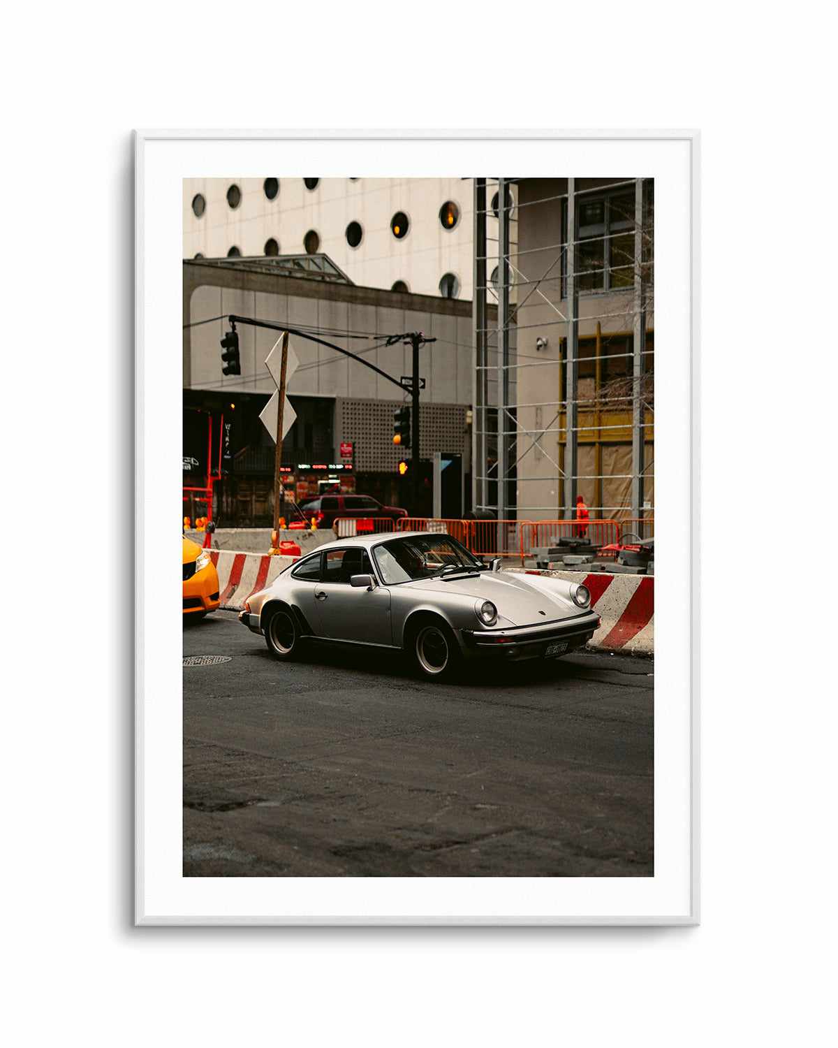 Porsche Cruising by Finn Skagn Art Print