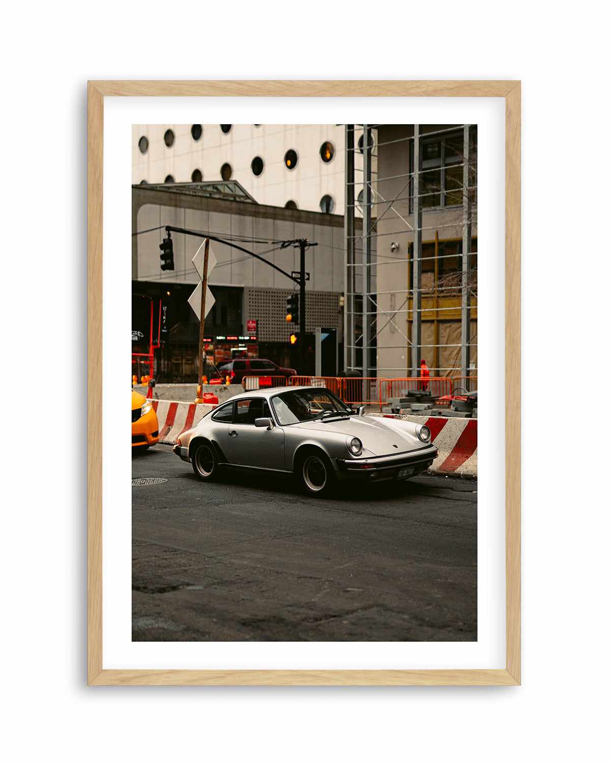 Porsche Cruising by Finn Skagn Art Print