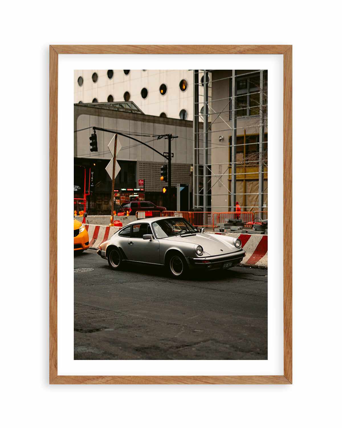 Porsche Cruising by Finn Skagn Art Print