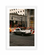 Porsche Cruising by Finn Skagn Art Print