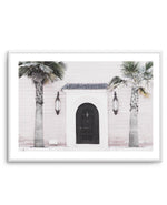 Porte du Maroc | LS Art Print-Shop Australian Art Prints Online with Olive et Oriel - Our collection of Moroccan art prints offer unique wall art including moroccan arches and pink morocco doors of marrakech - this collection will add soft feminine colour to your walls and some may say bohemian style. These traditional morocco landscape photography includes desert scenes of palm trees and camel art prints - there is art on canvas and extra large wall art with fast, free shipping across Australia