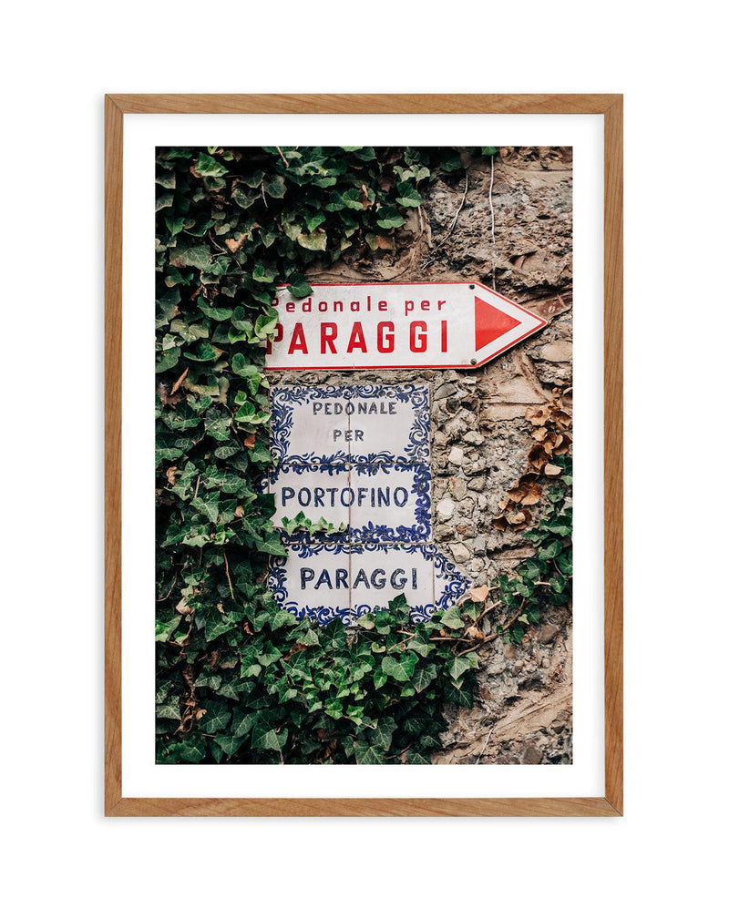 Portofino This Way by Jovani Demetrie Art Print-PRINT-Olive et Oriel-Jovani Demetrie-50x70 cm | 19.6" x 27.5"-Walnut-With White Border-Buy-Australian-Art-Prints-Online-with-Olive-et-Oriel-Your-Artwork-Specialists-Austrailia-Decorate-With-Coastal-Photo-Wall-Art-Prints-From-Our-Beach-House-Artwork-Collection-Fine-Poster-and-Framed-Artwork