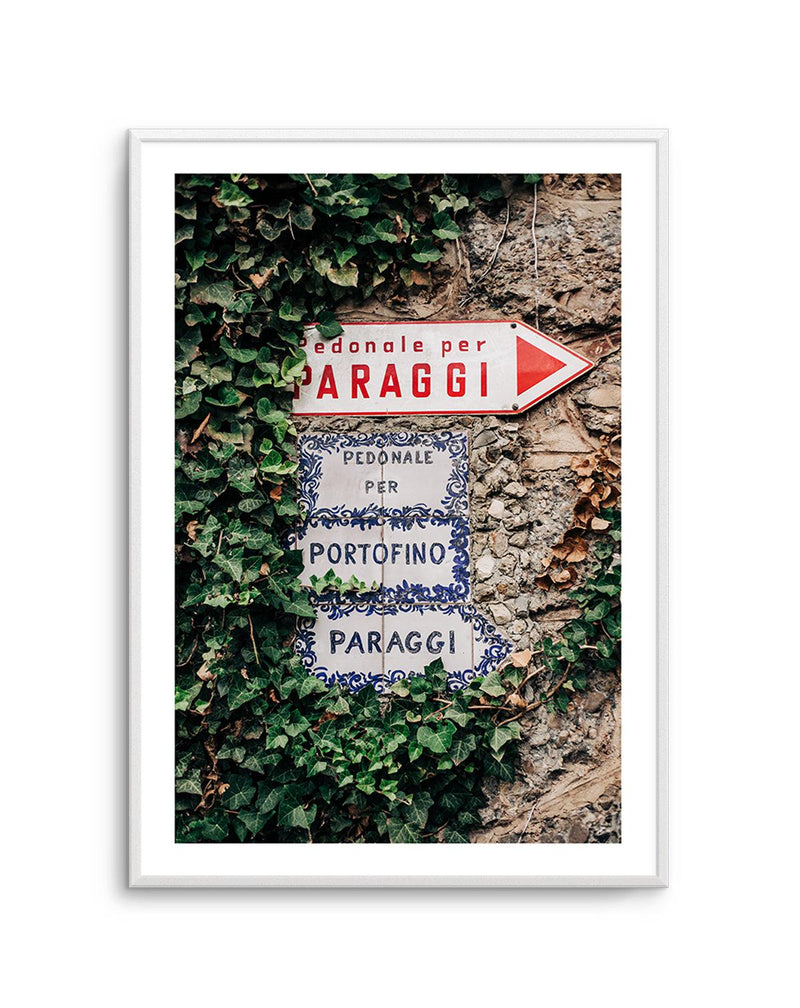 Portofino This Way by Jovani Demetrie Art Print-PRINT-Olive et Oriel-Jovani Demetrie-Buy-Australian-Art-Prints-Online-with-Olive-et-Oriel-Your-Artwork-Specialists-Austrailia-Decorate-With-Coastal-Photo-Wall-Art-Prints-From-Our-Beach-House-Artwork-Collection-Fine-Poster-and-Framed-Artwork