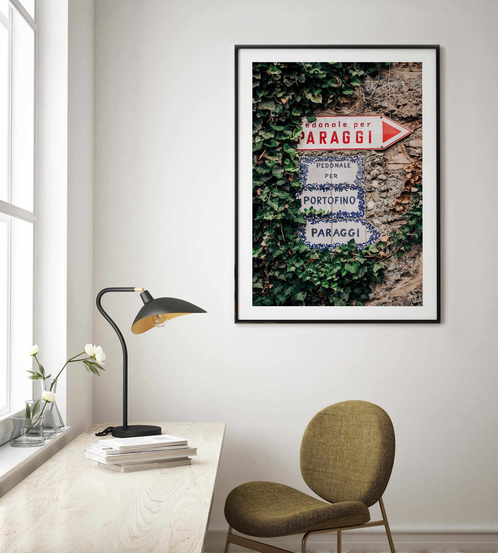 Portofino This Way by Jovani Demetrie Art Print-PRINT-Olive et Oriel-Jovani Demetrie-Buy-Australian-Art-Prints-Online-with-Olive-et-Oriel-Your-Artwork-Specialists-Austrailia-Decorate-With-Coastal-Photo-Wall-Art-Prints-From-Our-Beach-House-Artwork-Collection-Fine-Poster-and-Framed-Artwork