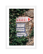 Portofino This Way by Jovani Demetrie Art Print-PRINT-Olive et Oriel-Jovani Demetrie-A5 | 5.8" x 8.3" | 14.8 x 21cm-White-With White Border-Buy-Australian-Art-Prints-Online-with-Olive-et-Oriel-Your-Artwork-Specialists-Austrailia-Decorate-With-Coastal-Photo-Wall-Art-Prints-From-Our-Beach-House-Artwork-Collection-Fine-Poster-and-Framed-Artwork