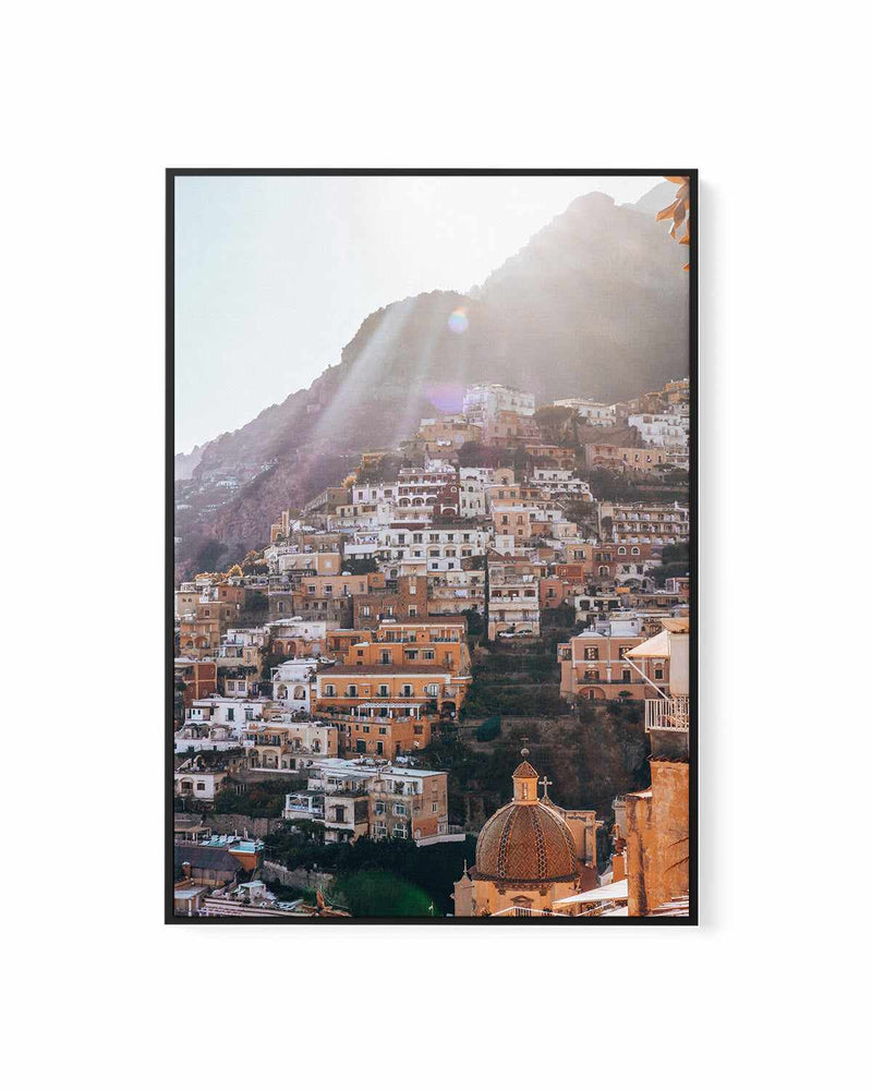 Positano Bliss PT by Louise Krause | Framed Canvas Art Print