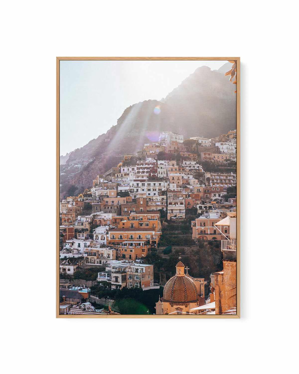 Positano Bliss PT by Louise Krause | Framed Canvas Art Print