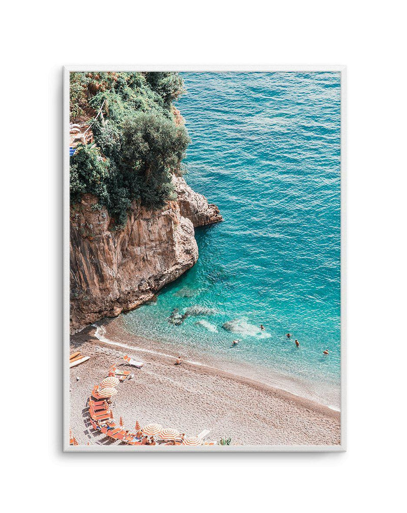 Positano Sands | Left PT Art Print-PRINT-Olive et Oriel-Olive et Oriel-A5 | 5.8" x 8.3" | 14.8 x 21cm-Unframed Art Print-With White Border-Buy-Australian-Art-Prints-Online-with-Olive-et-Oriel-Your-Artwork-Specialists-Austrailia-Decorate-With-Coastal-Photo-Wall-Art-Prints-From-Our-Beach-House-Artwork-Collection-Fine-Poster-and-Framed-Artwork