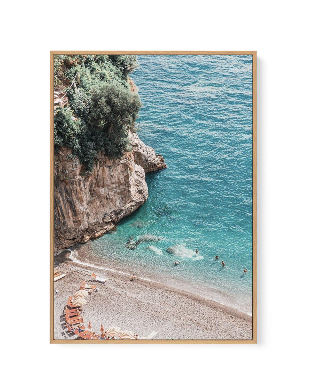 Positano Sands | Left PT | Framed Canvas-CANVAS-You can shop wall art online with Olive et Oriel for everything from abstract art to fun kids wall art. Our beautiful modern art prints and canvas art are available from large canvas prints to wall art paintings and our proudly Australian artwork collection offers only the highest quality framed large wall art and canvas art Australia - You can buy fashion photography prints or Hampton print posters and paintings on canvas from Olive et Oriel and h