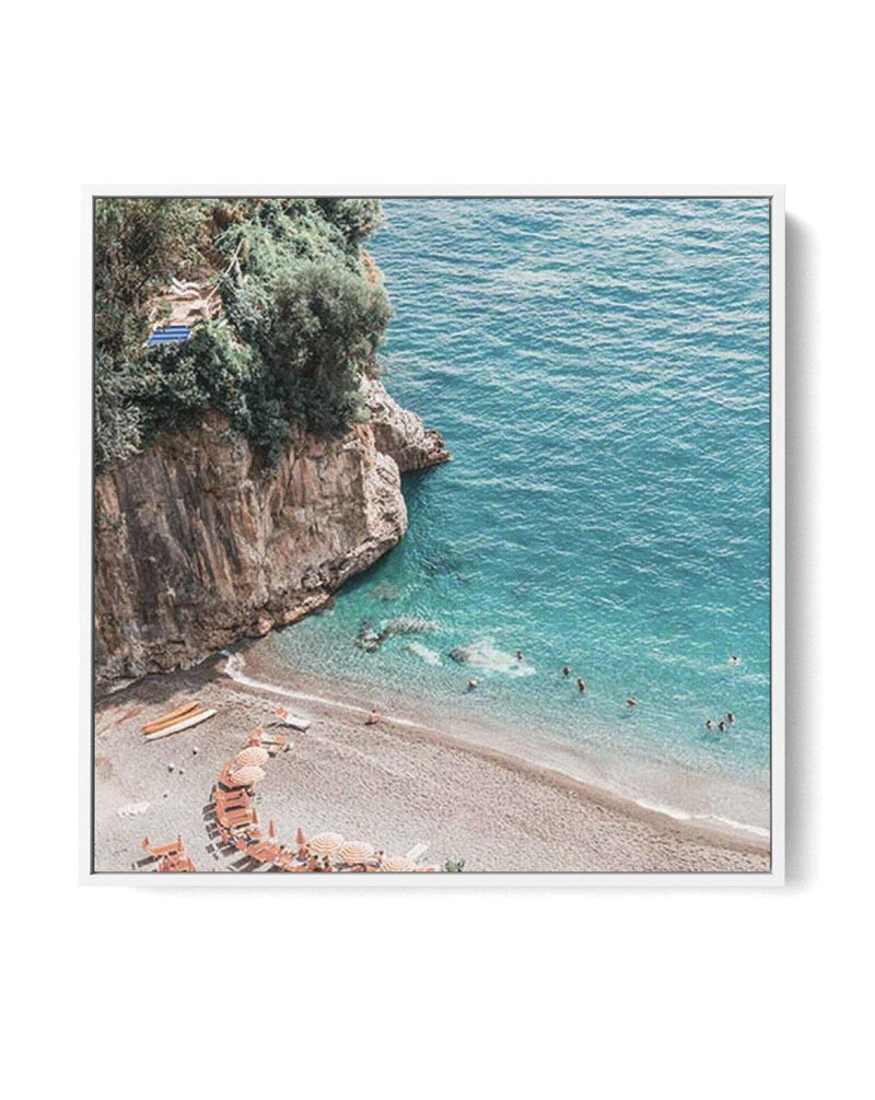 Positano Sands | Left SQ | Framed Canvas-CANVAS-You can shop wall art online with Olive et Oriel for everything from abstract art to fun kids wall art. Our beautiful modern art prints and canvas art are available from large canvas prints to wall art paintings and our proudly Australian artwork collection offers only the highest quality framed large wall art and canvas art Australia - You can buy fashion photography prints or Hampton print posters and paintings on canvas from Olive et Oriel and h