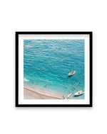 Positano Sands | Right SQ Art Print-PRINT-Olive et Oriel-Olive et Oriel-70x70 cm | 27.5" x 27.5"-Black-With White Border-Buy-Australian-Art-Prints-Online-with-Olive-et-Oriel-Your-Artwork-Specialists-Austrailia-Decorate-With-Coastal-Photo-Wall-Art-Prints-From-Our-Beach-House-Artwork-Collection-Fine-Poster-and-Framed-Artwork