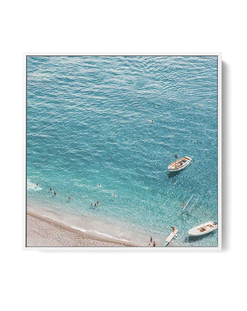 Positano Sands | Right SQ | Framed Canvas-CANVAS-You can shop wall art online with Olive et Oriel for everything from abstract art to fun kids wall art. Our beautiful modern art prints and canvas art are available from large canvas prints to wall art paintings and our proudly Australian artwork collection offers only the highest quality framed large wall art and canvas art Australia - You can buy fashion photography prints or Hampton print posters and paintings on canvas from Olive et Oriel and 