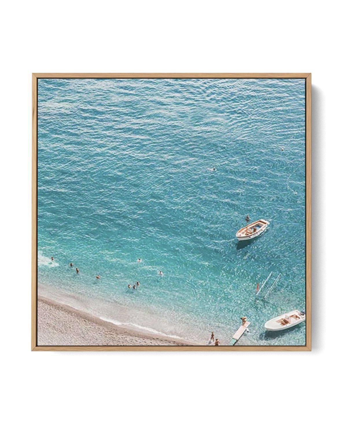 Positano Sands | Right SQ | Framed Canvas-CANVAS-You can shop wall art online with Olive et Oriel for everything from abstract art to fun kids wall art. Our beautiful modern art prints and canvas art are available from large canvas prints to wall art paintings and our proudly Australian artwork collection offers only the highest quality framed large wall art and canvas art Australia - You can buy fashion photography prints or Hampton print posters and paintings on canvas from Olive et Oriel and 