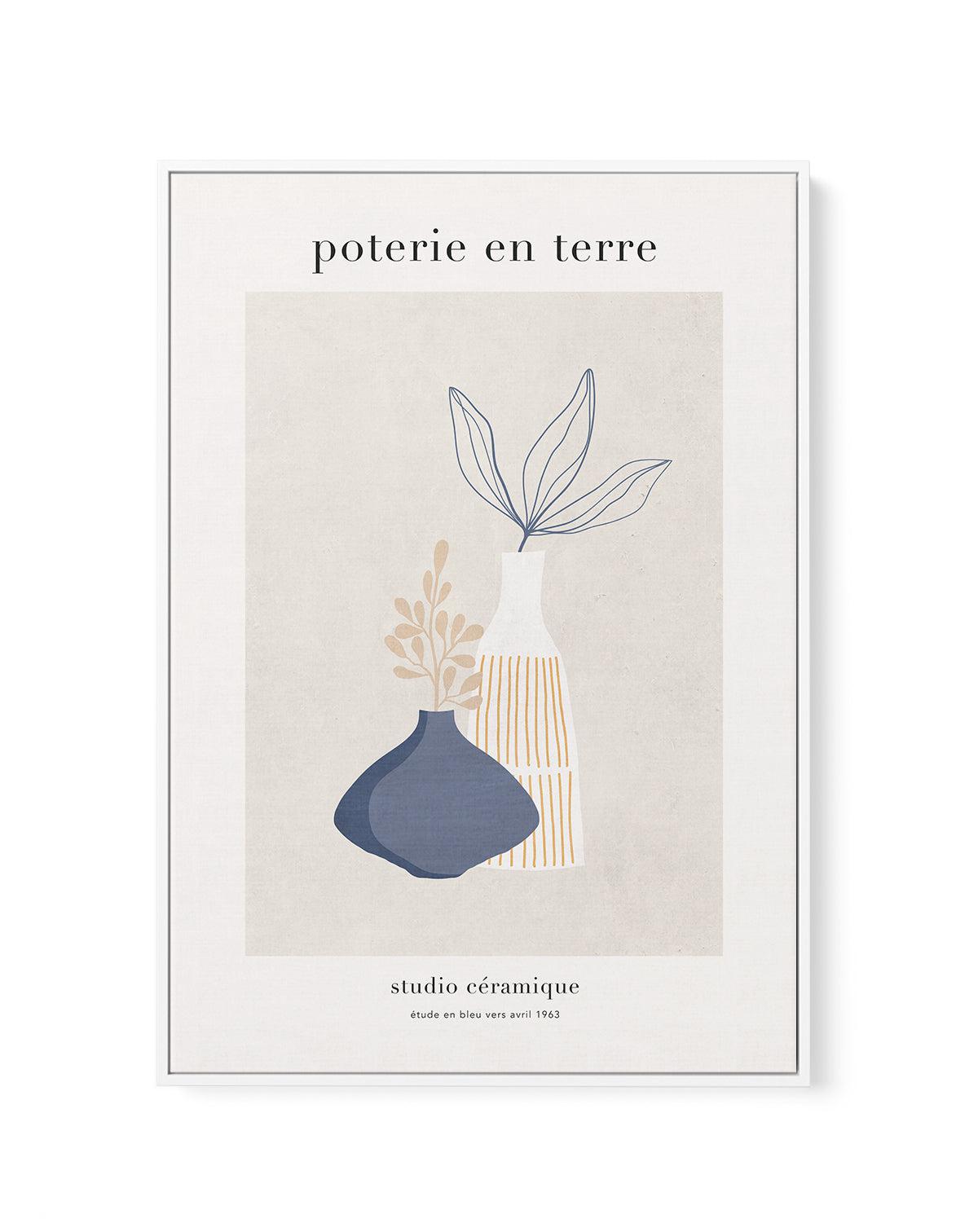 Poterie en Terre I | Framed Canvas-CANVAS-You can shop wall art online with Olive et Oriel for everything from abstract art to fun kids wall art. Our beautiful modern art prints and canvas art are available from large canvas prints to wall art paintings and our proudly Australian artwork collection offers only the highest quality framed large wall art and canvas art Australia - You can buy fashion photography prints or Hampton print posters and paintings on canvas from Olive et Oriel and have th