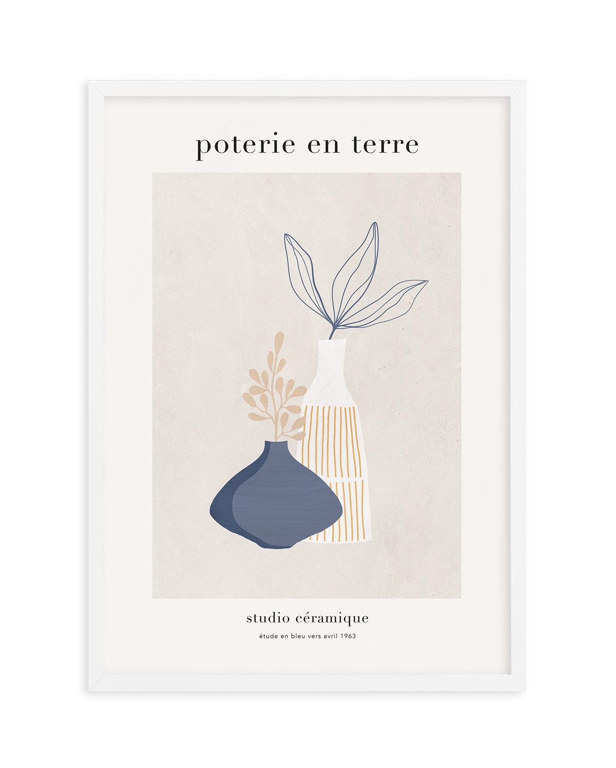 Poterie en Terre I Art Print-PRINT-Olive et Oriel-Olive et Oriel-A5 | 5.8" x 8.3" | 14.8 x 21cm-White-With White Border-Buy-Australian-Art-Prints-Online-with-Olive-et-Oriel-Your-Artwork-Specialists-Austrailia-Decorate-With-Coastal-Photo-Wall-Art-Prints-From-Our-Beach-House-Artwork-Collection-Fine-Poster-and-Framed-Artwork