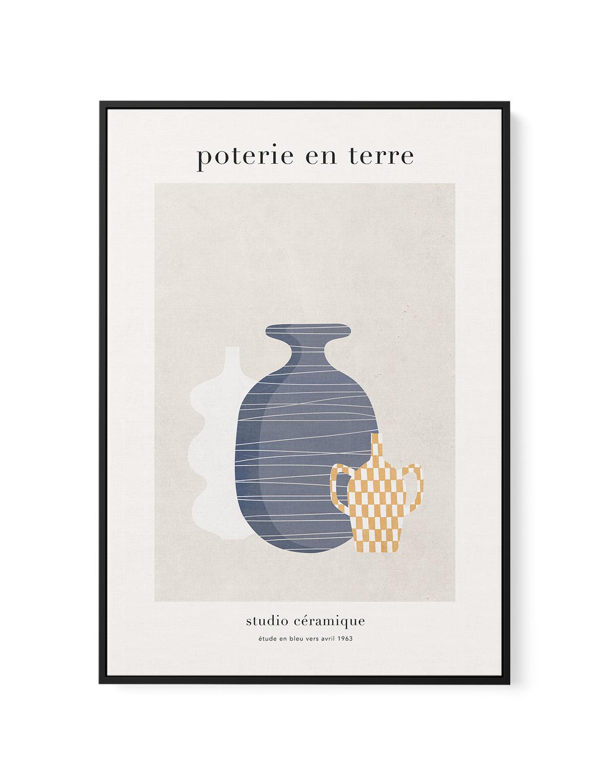 Poterie en Terre II | Framed Canvas-CANVAS-You can shop wall art online with Olive et Oriel for everything from abstract art to fun kids wall art. Our beautiful modern art prints and canvas art are available from large canvas prints to wall art paintings and our proudly Australian artwork collection offers only the highest quality framed large wall art and canvas art Australia - You can buy fashion photography prints or Hampton print posters and paintings on canvas from Olive et Oriel and have t