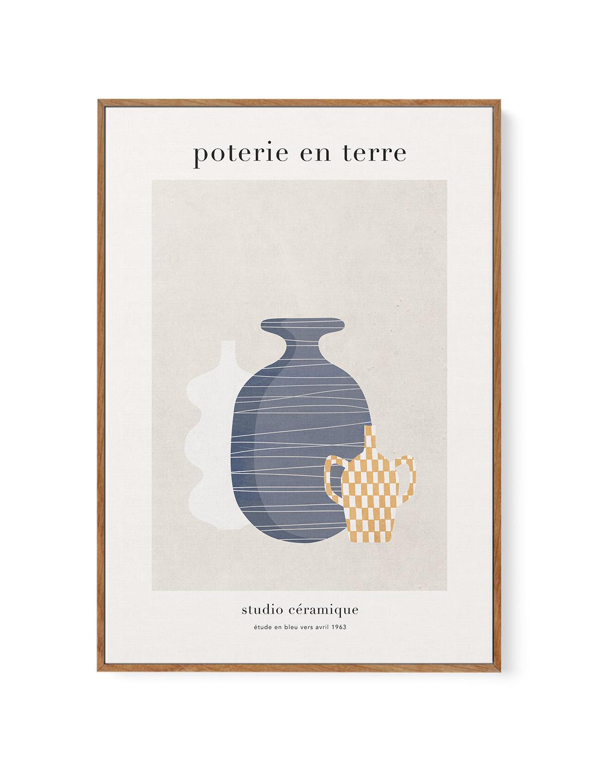 Poterie en Terre II | Framed Canvas-CANVAS-You can shop wall art online with Olive et Oriel for everything from abstract art to fun kids wall art. Our beautiful modern art prints and canvas art are available from large canvas prints to wall art paintings and our proudly Australian artwork collection offers only the highest quality framed large wall art and canvas art Australia - You can buy fashion photography prints or Hampton print posters and paintings on canvas from Olive et Oriel and have t