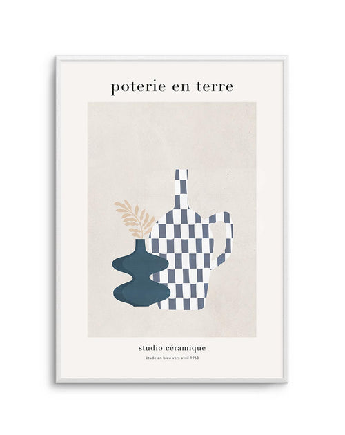 Poterie en Terre III Art Print-PRINT-Olive et Oriel-Olive et Oriel-A5 | 5.8" x 8.3" | 14.8 x 21cm-Unframed Art Print-With White Border-Buy-Australian-Art-Prints-Online-with-Olive-et-Oriel-Your-Artwork-Specialists-Austrailia-Decorate-With-Coastal-Photo-Wall-Art-Prints-From-Our-Beach-House-Artwork-Collection-Fine-Poster-and-Framed-Artwork