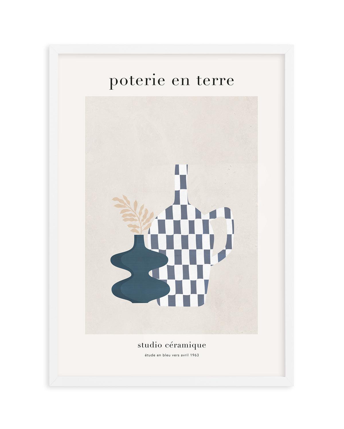 Poterie en Terre III Art Print-PRINT-Olive et Oriel-Olive et Oriel-A5 | 5.8" x 8.3" | 14.8 x 21cm-White-With White Border-Buy-Australian-Art-Prints-Online-with-Olive-et-Oriel-Your-Artwork-Specialists-Austrailia-Decorate-With-Coastal-Photo-Wall-Art-Prints-From-Our-Beach-House-Artwork-Collection-Fine-Poster-and-Framed-Artwork