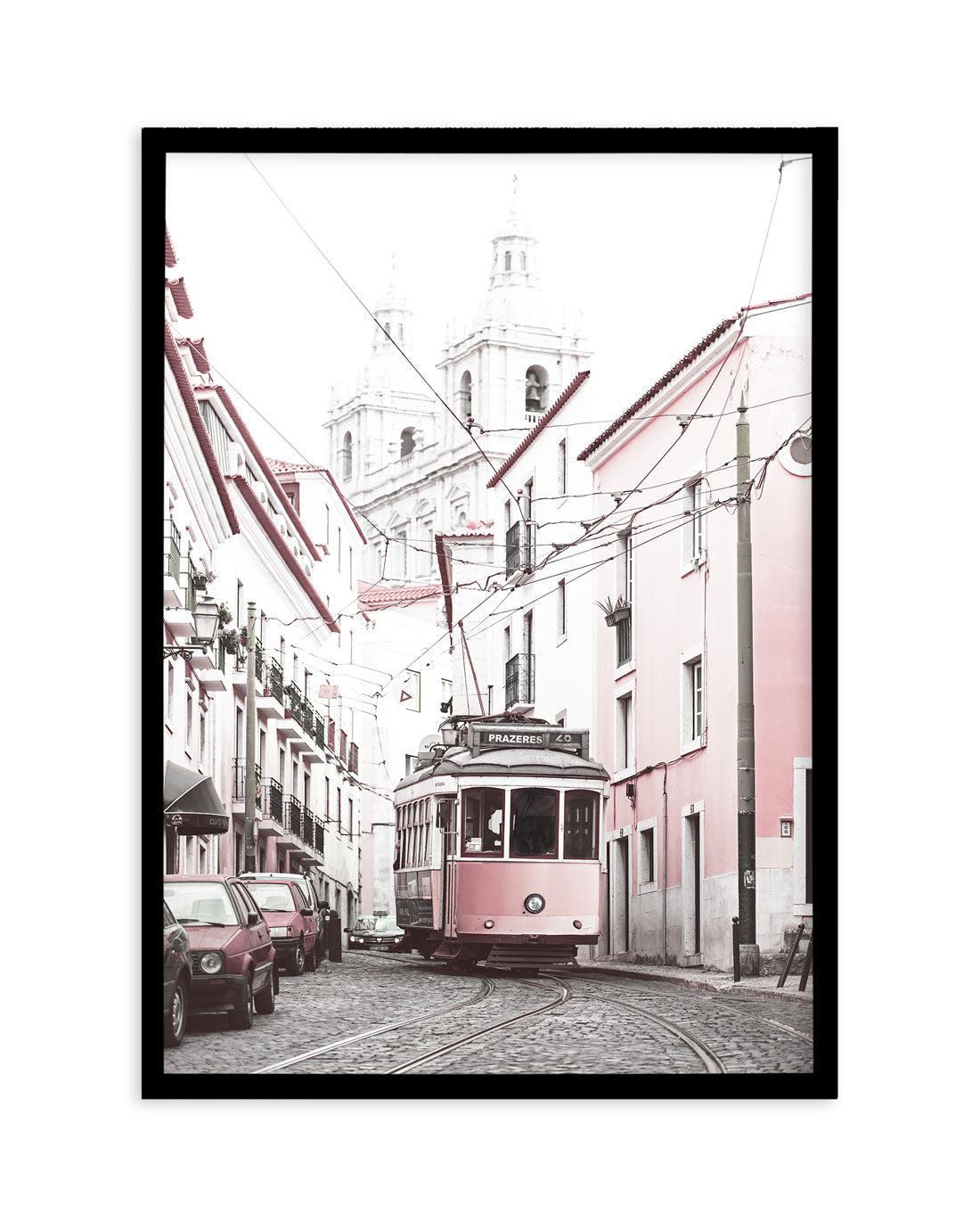 Prazeres, Portugal Art Print-PRINT-Olive et Oriel-Olive et Oriel-A4 | 8.3" x 11.7" | 21 x 29.7cm-Black-With White Border-Buy-Australian-Art-Prints-Online-with-Olive-et-Oriel-Your-Artwork-Specialists-Austrailia-Decorate-With-Coastal-Photo-Wall-Art-Prints-From-Our-Beach-House-Artwork-Collection-Fine-Poster-and-Framed-Artwork