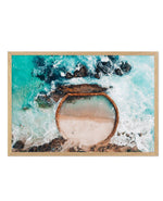 Private Beach | Laguna, California Art Print-PRINT-Olive et Oriel-Olive et Oriel-A4 | 8.3" x 11.7" | 21 x 29.7cm-Oak-With White Border-Buy-Australian-Art-Prints-Online-with-Olive-et-Oriel-Your-Artwork-Specialists-Austrailia-Decorate-With-Coastal-Photo-Wall-Art-Prints-From-Our-Beach-House-Artwork-Collection-Fine-Poster-and-Framed-Artwork