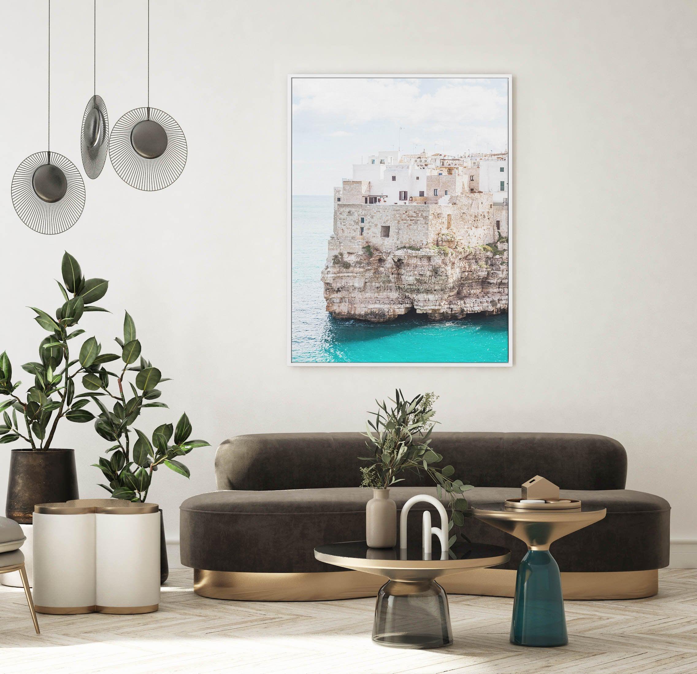 Puglia, Italy | Framed Canvas-CANVAS-You can shop wall art online with Olive et Oriel for everything from abstract art to fun kids wall art. Our beautiful modern art prints and canvas art are available from large canvas prints to wall art paintings and our proudly Australian artwork collection offers only the highest quality framed large wall art and canvas art Australia - You can buy fashion photography prints or Hampton print posters and paintings on canvas from Olive et Oriel and have them de