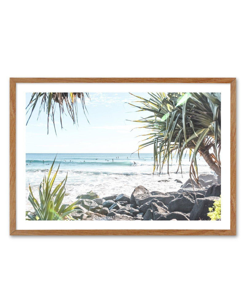 Rainbow Bay II LS Art Print-PRINT-Olive et Oriel-Olive et Oriel-50x70 cm | 19.6" x 27.5"-Walnut-With White Border-Buy-Australian-Art-Prints-Online-with-Olive-et-Oriel-Your-Artwork-Specialists-Austrailia-Decorate-With-Coastal-Photo-Wall-Art-Prints-From-Our-Beach-House-Artwork-Collection-Fine-Poster-and-Framed-Artwork