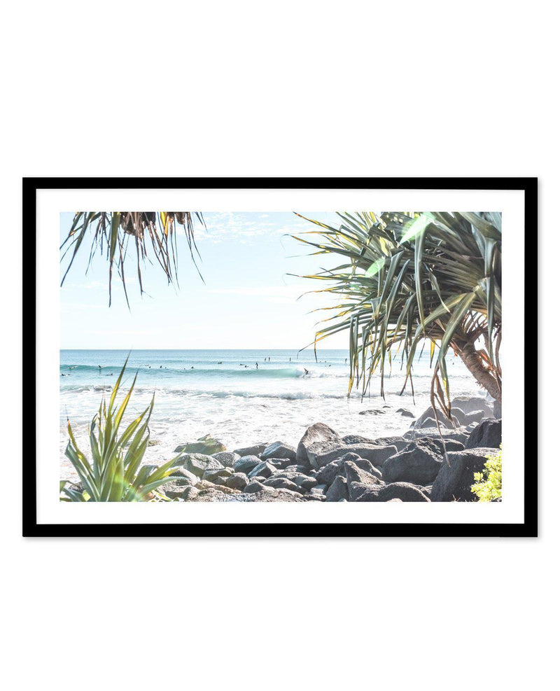 Rainbow Bay II LS Art Print-PRINT-Olive et Oriel-Olive et Oriel-A5 | 5.8" x 8.3" | 14.8 x 21cm-Black-With White Border-Buy-Australian-Art-Prints-Online-with-Olive-et-Oriel-Your-Artwork-Specialists-Austrailia-Decorate-With-Coastal-Photo-Wall-Art-Prints-From-Our-Beach-House-Artwork-Collection-Fine-Poster-and-Framed-Artwork