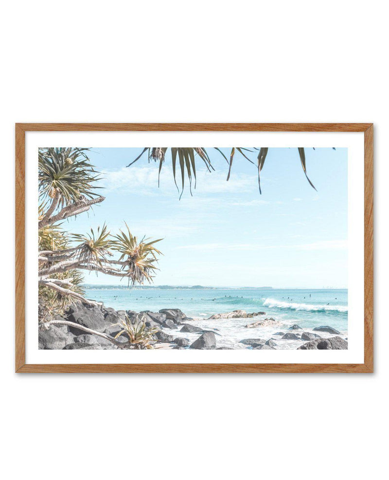 Rainbow Bay III LS Art Print-PRINT-Olive et Oriel-Olive et Oriel-50x70 cm | 19.6" x 27.5"-Walnut-With White Border-Buy-Australian-Art-Prints-Online-with-Olive-et-Oriel-Your-Artwork-Specialists-Austrailia-Decorate-With-Coastal-Photo-Wall-Art-Prints-From-Our-Beach-House-Artwork-Collection-Fine-Poster-and-Framed-Artwork
