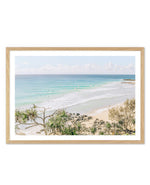 Rainbow Bay, QLD Art Print-PRINT-Olive et Oriel-Olive et Oriel-A4 | 8.3" x 11.7" | 21 x 29.7cm-Oak-With White Border-Buy-Australian-Art-Prints-Online-with-Olive-et-Oriel-Your-Artwork-Specialists-Austrailia-Decorate-With-Coastal-Photo-Wall-Art-Prints-From-Our-Beach-House-Artwork-Collection-Fine-Poster-and-Framed-Artwork