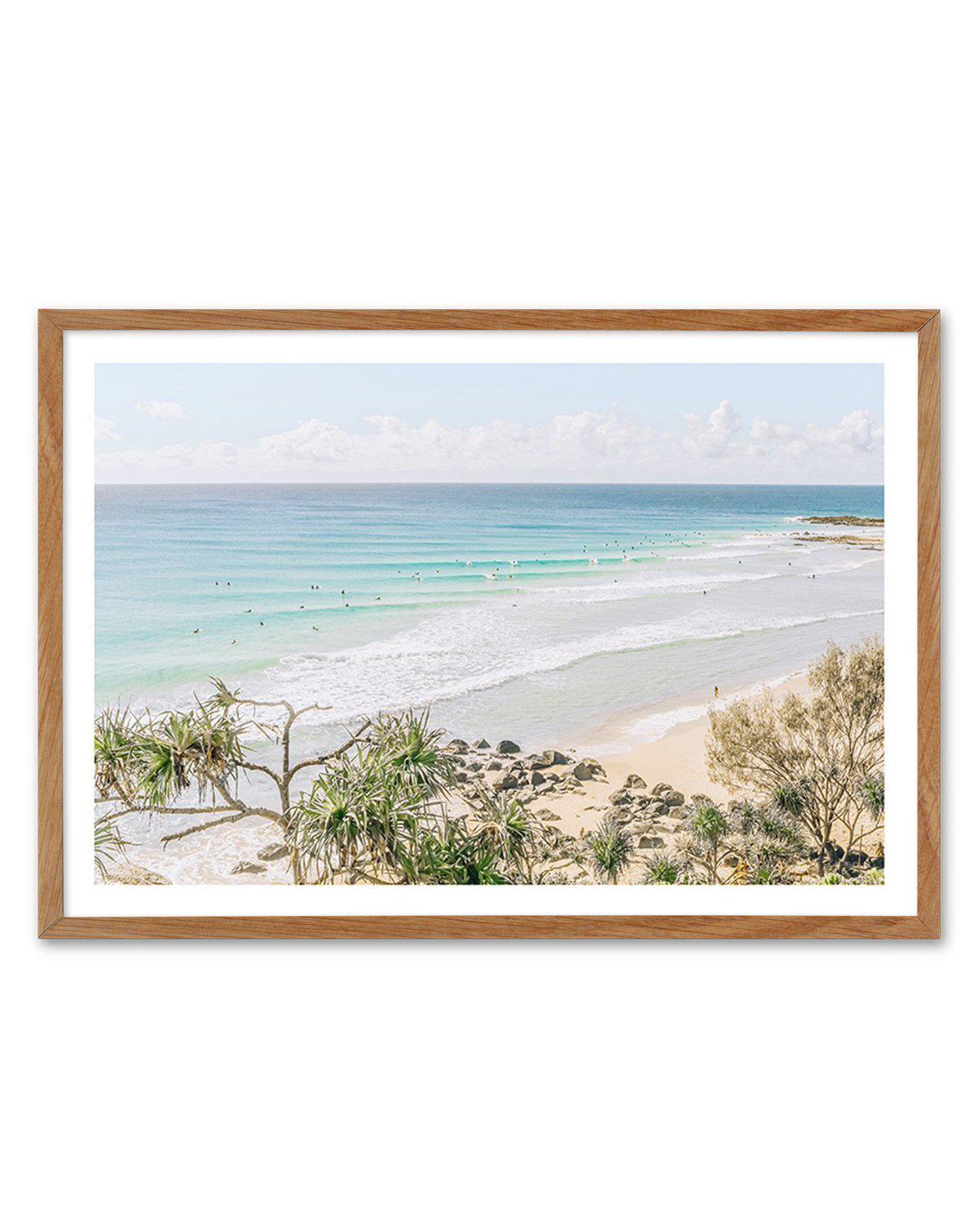 Rainbow Bay, QLD Art Print-PRINT-Olive et Oriel-Olive et Oriel-Buy-Australian-Art-Prints-Online-with-Olive-et-Oriel-Your-Artwork-Specialists-Austrailia-Decorate-With-Coastal-Photo-Wall-Art-Prints-From-Our-Beach-House-Artwork-Collection-Fine-Poster-and-Framed-Artwork