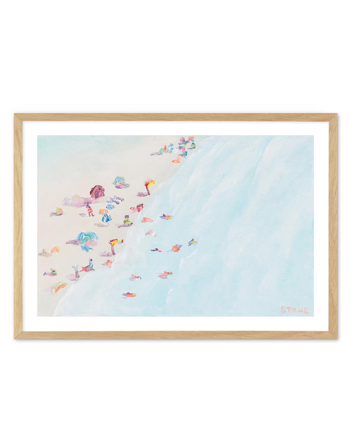 Rainbow Bay by Belinda Stone Art Print