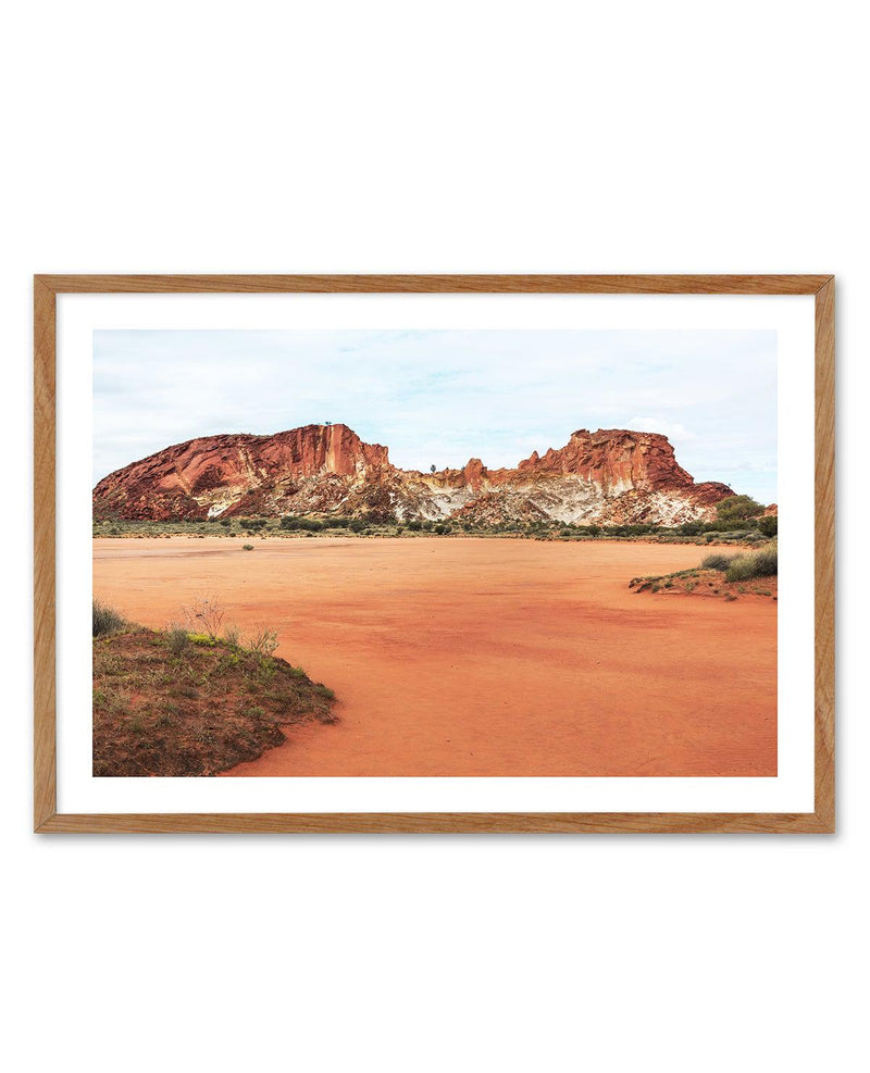 Rainbow Valley, NT Art Print-PRINT-Olive et Oriel-Olive et Oriel-50x70 cm | 19.6" x 27.5"-Walnut-With White Border-Buy-Australian-Art-Prints-Online-with-Olive-et-Oriel-Your-Artwork-Specialists-Austrailia-Decorate-With-Coastal-Photo-Wall-Art-Prints-From-Our-Beach-House-Artwork-Collection-Fine-Poster-and-Framed-Artwork