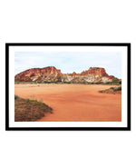 Rainbow Valley, NT Art Print-PRINT-Olive et Oriel-Olive et Oriel-A5 | 5.8" x 8.3" | 14.8 x 21cm-Black-With White Border-Buy-Australian-Art-Prints-Online-with-Olive-et-Oriel-Your-Artwork-Specialists-Austrailia-Decorate-With-Coastal-Photo-Wall-Art-Prints-From-Our-Beach-House-Artwork-Collection-Fine-Poster-and-Framed-Artwork