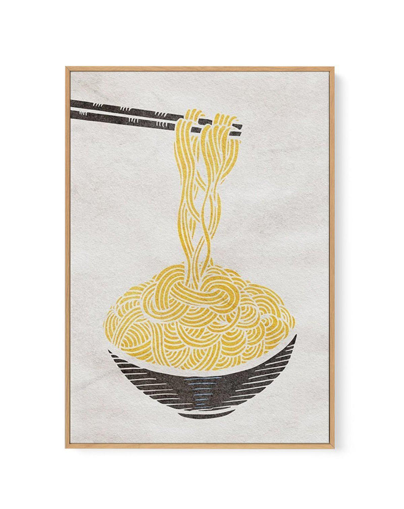 Ramen Noodles | Framed Canvas-CANVAS-You can shop wall art online with Olive et Oriel for everything from abstract art to fun kids wall art. Our beautiful modern art prints and canvas art are available from large canvas prints to wall art paintings and our proudly Australian artwork collection offers only the highest quality framed large wall art and canvas art Australia - You can buy fashion photography prints or Hampton print posters and paintings on canvas from Olive et Oriel and have them de