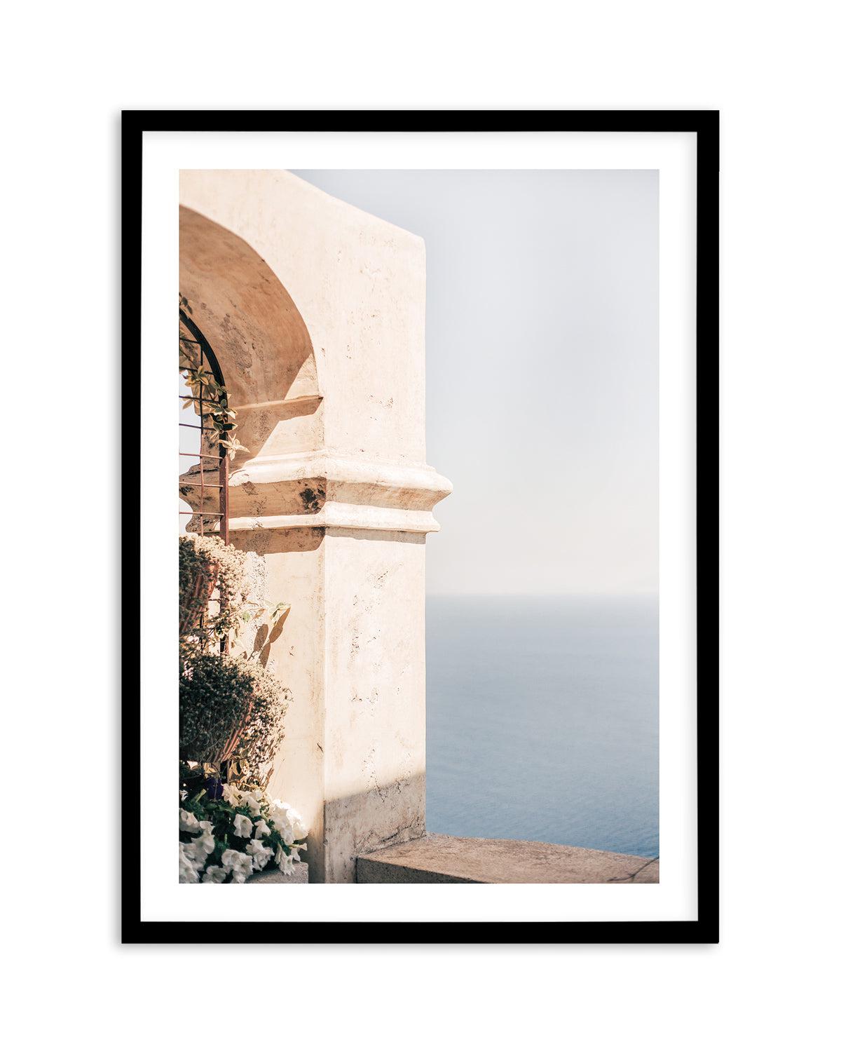 Ravello View Italy I by Jovani Demetrie Art Print-PRINT-Olive et Oriel-Jovani Demetrie-A5 | 5.8" x 8.3" | 14.8 x 21cm-Black-With White Border-Buy-Australian-Art-Prints-Online-with-Olive-et-Oriel-Your-Artwork-Specialists-Austrailia-Decorate-With-Coastal-Photo-Wall-Art-Prints-From-Our-Beach-House-Artwork-Collection-Fine-Poster-and-Framed-Artwork