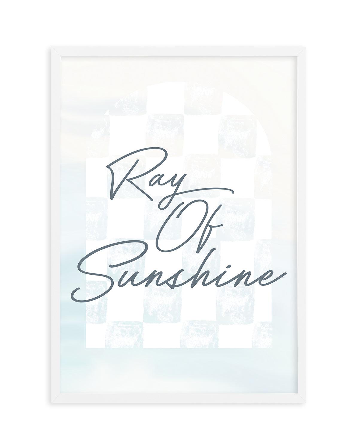 Ray of Sunshine Art Print-PRINT-Olive et Oriel-Olive et Oriel-A5 | 5.8" x 8.3" | 14.8 x 21cm-White-With White Border-Buy-Australian-Art-Prints-Online-with-Olive-et-Oriel-Your-Artwork-Specialists-Austrailia-Decorate-With-Coastal-Photo-Wall-Art-Prints-From-Our-Beach-House-Artwork-Collection-Fine-Poster-and-Framed-Artwork