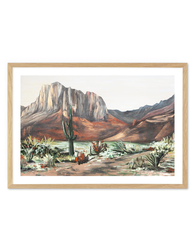 Red Desert by Meredith O'Neal Art Print