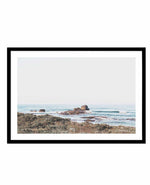 Redgate Rocks | LS Art Print-PRINT-Olive et Oriel-Olive et Oriel-A5 | 5.8" x 8.3" | 14.8 x 21cm-Black-With White Border-Buy-Australian-Art-Prints-Online-with-Olive-et-Oriel-Your-Artwork-Specialists-Austrailia-Decorate-With-Coastal-Photo-Wall-Art-Prints-From-Our-Beach-House-Artwork-Collection-Fine-Poster-and-Framed-Artwork