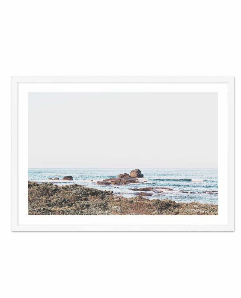 Redgate Rocks | LS Art Print-PRINT-Olive et Oriel-Olive et Oriel-A5 | 5.8" x 8.3" | 14.8 x 21cm-White-With White Border-Buy-Australian-Art-Prints-Online-with-Olive-et-Oriel-Your-Artwork-Specialists-Austrailia-Decorate-With-Coastal-Photo-Wall-Art-Prints-From-Our-Beach-House-Artwork-Collection-Fine-Poster-and-Framed-Artwork