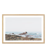 Redgate Rocks | LS Art Print-PRINT-Olive et Oriel-Olive et Oriel-A5 | 5.8" x 8.3" | 14.8 x 21cm-Oak-With White Border-Buy-Australian-Art-Prints-Online-with-Olive-et-Oriel-Your-Artwork-Specialists-Austrailia-Decorate-With-Coastal-Photo-Wall-Art-Prints-From-Our-Beach-House-Artwork-Collection-Fine-Poster-and-Framed-Artwork