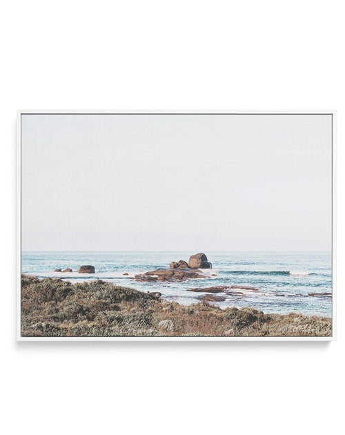 Redgate Rocks | LS | Framed Canvas-CANVAS-You can shop wall art online with Olive et Oriel for everything from abstract art to fun kids wall art. Our beautiful modern art prints and canvas art are available from large canvas prints to wall art paintings and our proudly Australian artwork collection offers only the highest quality framed large wall art and canvas art Australia - You can buy fashion photography prints or Hampton print posters and paintings on canvas from Olive et Oriel and have th