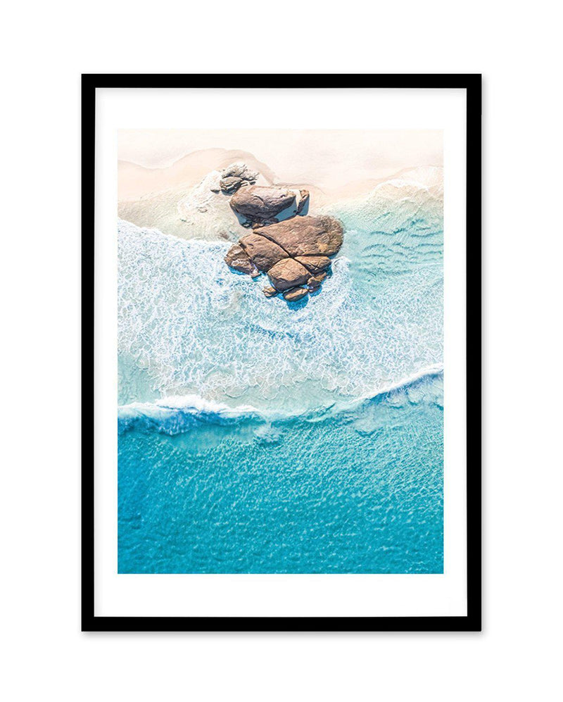 Redgate Rocks | Margaret River Art Print-PRINT-Olive et Oriel-Olive et Oriel-A5 | 5.8" x 8.3" | 14.8 x 21cm-Black-With White Border-Buy-Australian-Art-Prints-Online-with-Olive-et-Oriel-Your-Artwork-Specialists-Austrailia-Decorate-With-Coastal-Photo-Wall-Art-Prints-From-Our-Beach-House-Artwork-Collection-Fine-Poster-and-Framed-Artwork